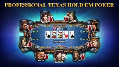 Скачать взломанную DH Texas Poker [Много монет] MOD apk на Андроид