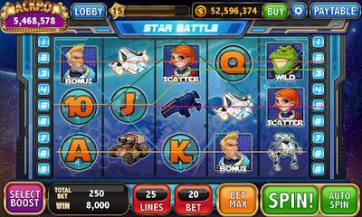 Скачать взломанную Слот машины - Casino Slots [Много монет] MOD apk на Андроид