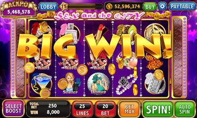Скачать взломанную Слот машины - Casino Slots [Много монет] MOD apk на Андроид