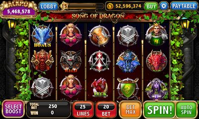 Скачать взломанную Слот машины - Casino Slots [Много монет] MOD apk на Андроид