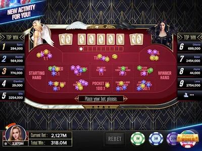 Скачать взломанную Poker World Mega Billions [Много денег] MOD apk на Андроид