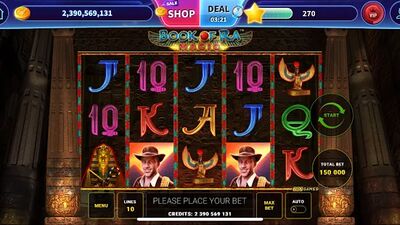 Скачать взломанную Book of Ra™ Deluxe Slot [Много денег] MOD apk на Андроид