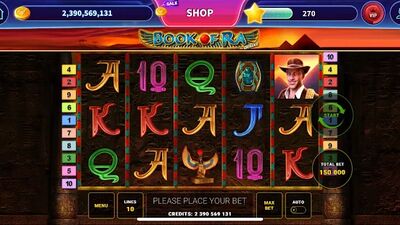 Скачать взломанную Book of Ra™ Deluxe Slot [Много денег] MOD apk на Андроид