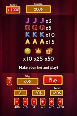 Скачать взломанную Мини Казино: Слоты [Бесплатные покупки] MOD apk на Андроид