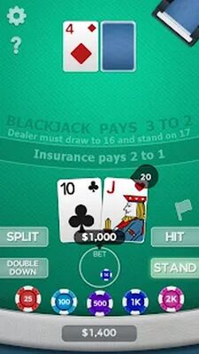 Скачать взломанную Блэк Джек 21 [Бесплатные покупки] MOD apk на Андроид