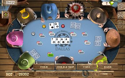 Скачать взломанную Texas Holdem Poker Offline [Мод меню] MOD apk на Андроид
