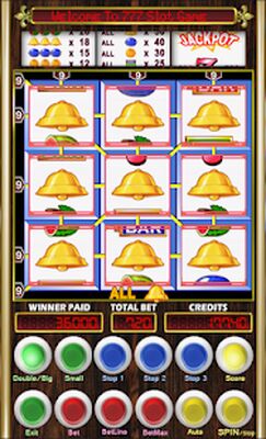 Скачать взломанную 777 Fruit Slot Machine - Cherry Master [Мод меню] MOD apk на Андроид