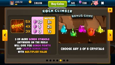 Скачать взломанную Rock Climber Free Слот Казино [Мод меню] MOD apk на Андроид