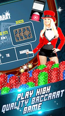 Скачать взломанную Баккара!!!!! Бесплатные оффлайн и онлайн игры [Бесплатные покупки] MOD apk на Андроид