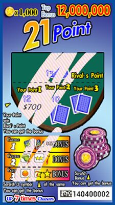 Скачать взломанную Scratch Lottery [Много монет] MOD apk на Андроид