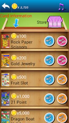 Скачать взломанную Scratch Lottery [Много монет] MOD apk на Андроид