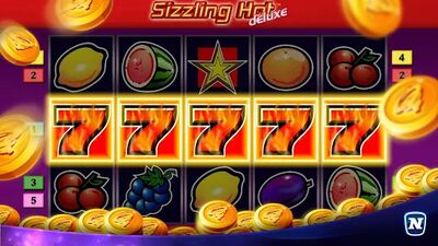 Скачать взломанную Sizzling Hot™ Deluxe Slot [Мод меню] MOD apk на Андроид