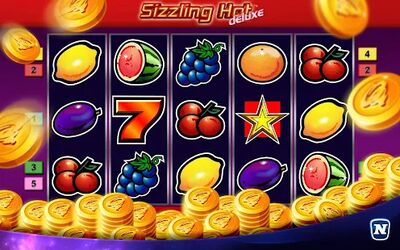 Скачать взломанную Sizzling Hot™ Deluxe Slot [Мод меню] MOD apk на Андроид