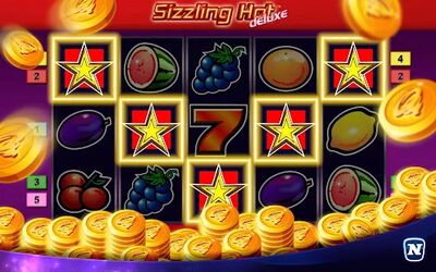 Скачать взломанную Sizzling Hot™ Deluxe Slot [Мод меню] MOD apk на Андроид