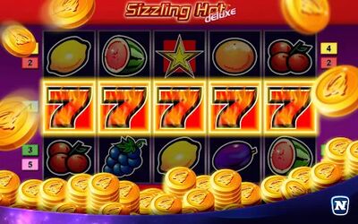 Скачать взломанную Sizzling Hot™ Deluxe Slot [Мод меню] MOD apk на Андроид