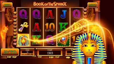 Скачать взломанную Book Of Sphinx Slot [Много денег] MOD apk на Андроид