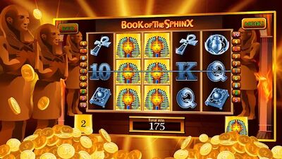 Скачать взломанную Book Of Sphinx Slot [Много денег] MOD apk на Андроид