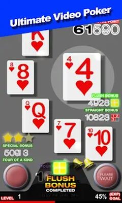 Скачать взломанную Video Poker Double Up [Бесплатные покупки] MOD apk на Андроид
