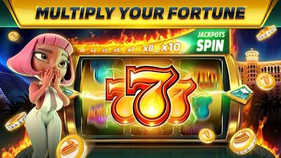 Скачать взломанную MGM Slots Live - Vegas 3D Casino Slots Games [Много монет] MOD apk на Андроид