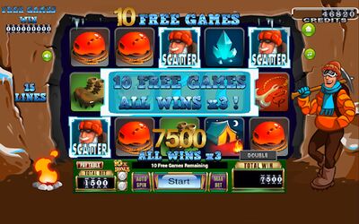 Скачать взломанную Rock Climber Slot [Бесплатные покупки] MOD apk на Андроид
