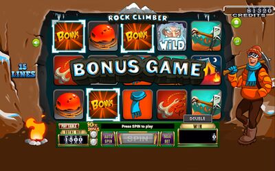 Скачать взломанную Rock Climber Slot [Бесплатные покупки] MOD apk на Андроид