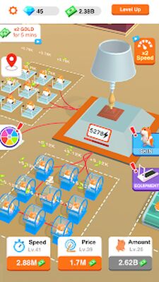 Скачать взломанную Idle Hamster Energy [Бесплатные покупки] MOD apk на Андроид