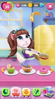 Скачать взломанную Моя Говорящая Анджела 2 [Много денег] MOD apk на Андроид