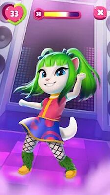Скачать взломанную Моя Говорящая Анджела 2 [Много денег] MOD apk на Андроид