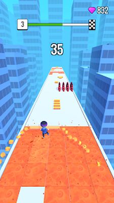 Скачать взломанную Roof Rails [Много монет] MOD apk на Андроид
