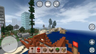 Скачать взломанную Mini Block Craft [Бесплатные покупки] MOD apk на Андроид