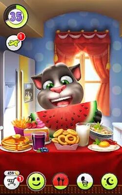 Скачать взломанную Мой Говорящий Том [Много денег] MOD apk на Андроид