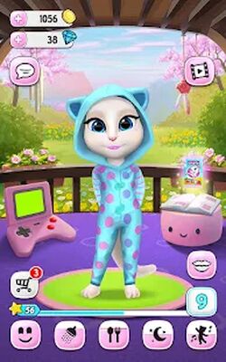 Скачать взломанную Моя Говорящая Анджела [Бесплатные покупки] MOD apk на Андроид