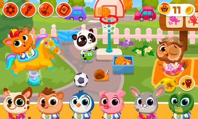 Скачать взломанную Bubbu School (котик бубу) [Много денег] MOD apk на Андроид