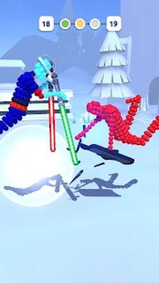 Скачать взломанную Angle Fight 3D [Много монет] MOD apk на Андроид