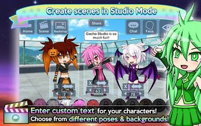 Скачать взломанную Gacha Studio (Anime Dress Up) [Мод меню] MOD apk на Андроид