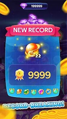 Скачать взломанную Gem Planet Merger - Diamond Winner [Бесплатные покупки] MOD apk на Андроид