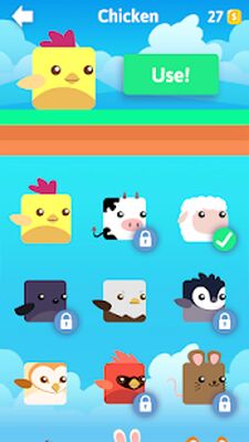 Скачать взломанную Hyper Casual Flying Birdie Game [Мод меню] MOD apk на Андроид
