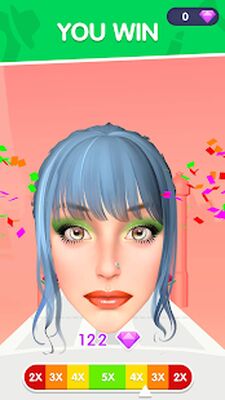 Скачать взломанную Makeup Battle [Много денег] MOD apk на Андроид