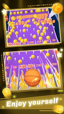 Скачать взломанную Toss Diamond Hoop [Много денег] MOD apk на Андроид