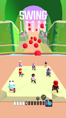 Скачать взломанную Swing Loops: Grapple Hook Race [Мод меню] MOD apk на Андроид