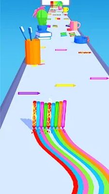 Скачать взломанную Pencil Rush 3D [Мод меню] MOD apk на Андроид