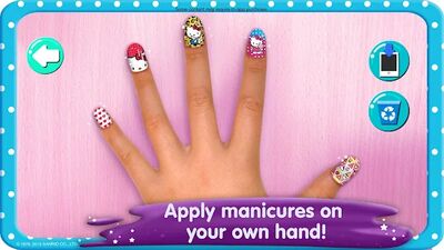 Скачать взломанную Маникюрный салон Hello Kitty [Мод меню] MOD apk на Андроид