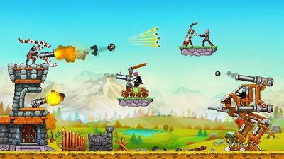 Скачать взломанную Катапульта 2: Стикмен игры [Много монет] MOD apk на Андроид