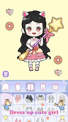 Скачать взломанную Vlinder Doll: Dress up games [Бесплатные покупки] MOD apk на Андроид
