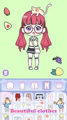 Скачать взломанную Vlinder Doll: Dress up games [Бесплатные покупки] MOD apk на Андроид