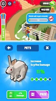 Скачать взломанную Harvest it - управление собственной фермой [Бесплатные покупки] MOD apk на Андроид