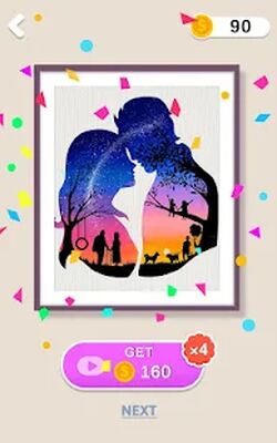 Скачать взломанную Silhouette Art [Много денег] MOD apk на Андроид