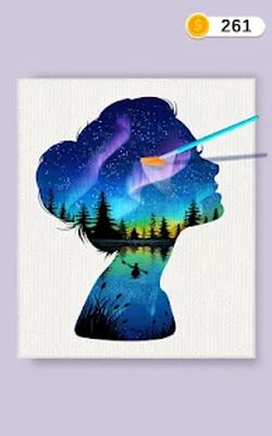 Скачать взломанную Silhouette Art [Много денег] MOD apk на Андроид