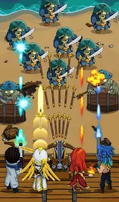 Скачать взломанную Zombie War - Idle TD game [Бесплатные покупки] MOD apk на Андроид