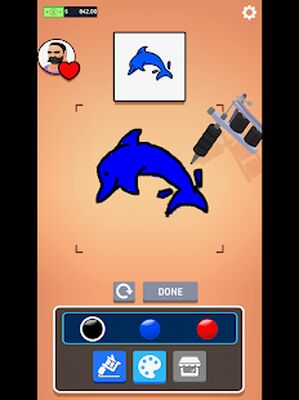 Скачать взломанную Ink Inc. - Tattoo Drawing [Много денег] MOD apk на Андроид
